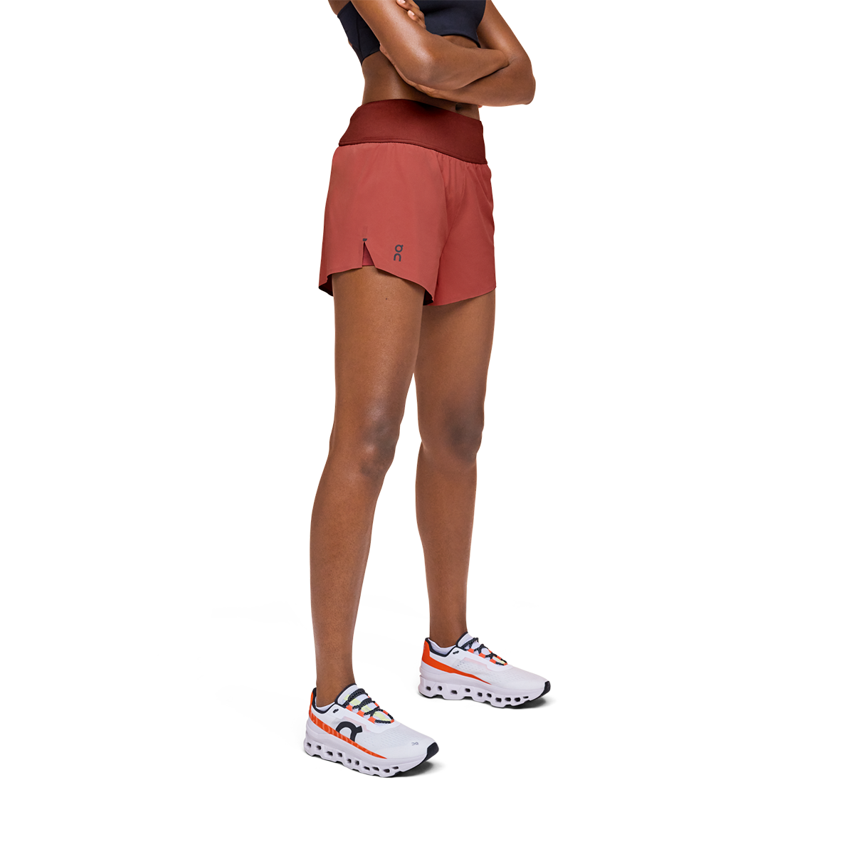On Running Shorts — Black — Size XSmall — Side View
