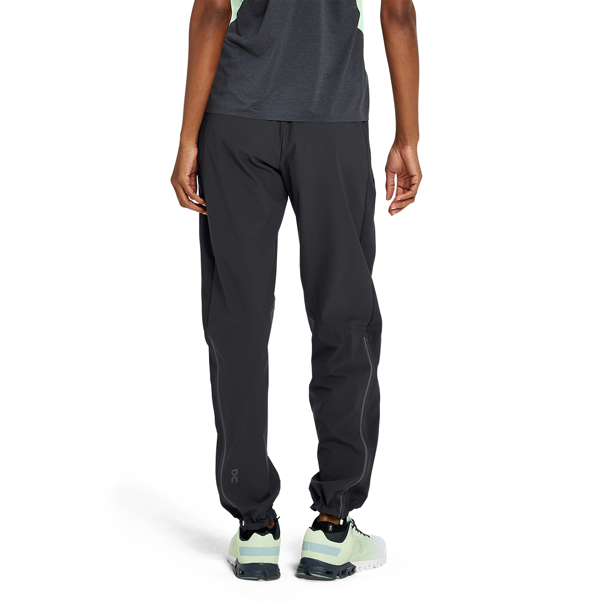 On Track Pants 2 — Black — Size Small — Back View