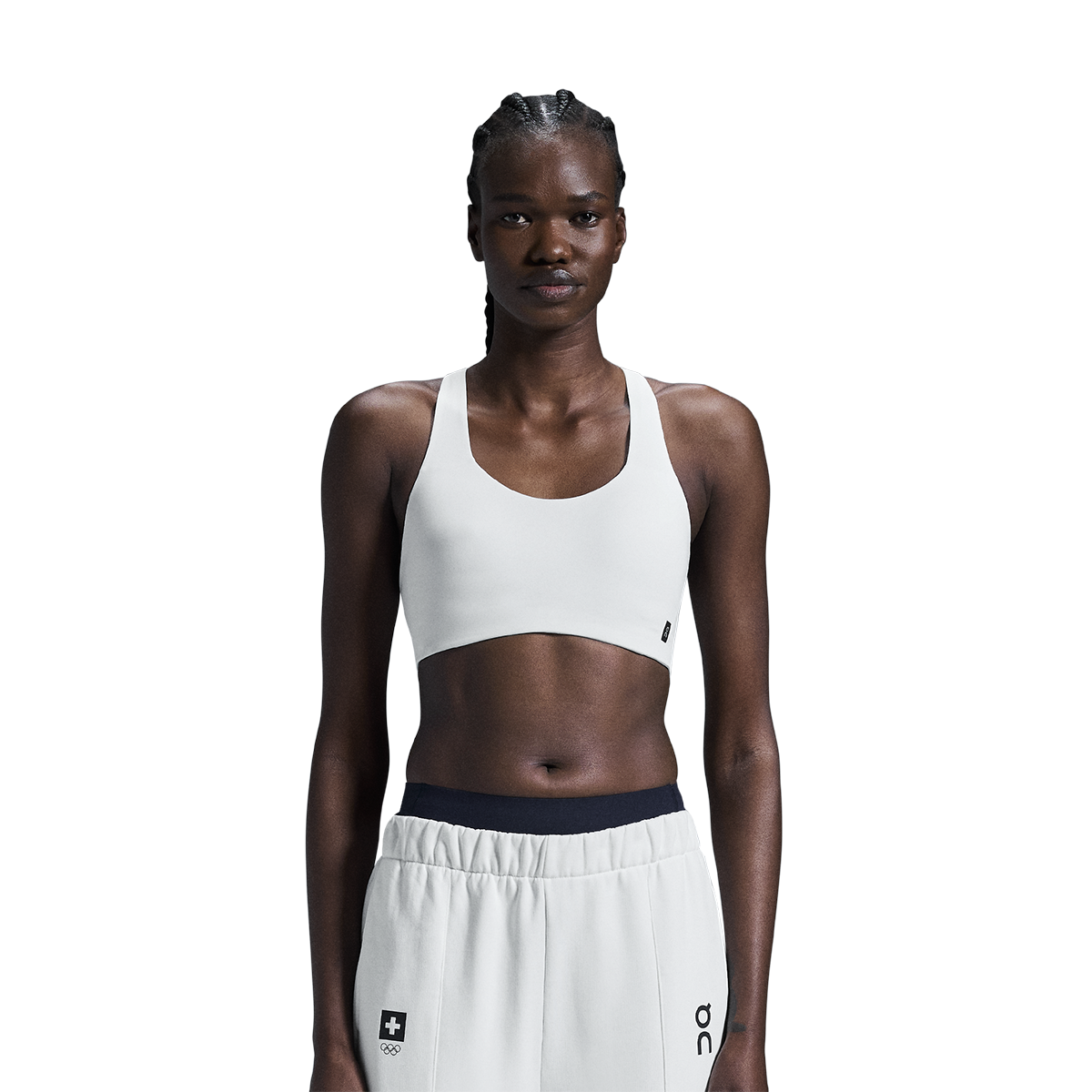 On Active Bra — Undyed - White — Size XSmall — Alternate View 10