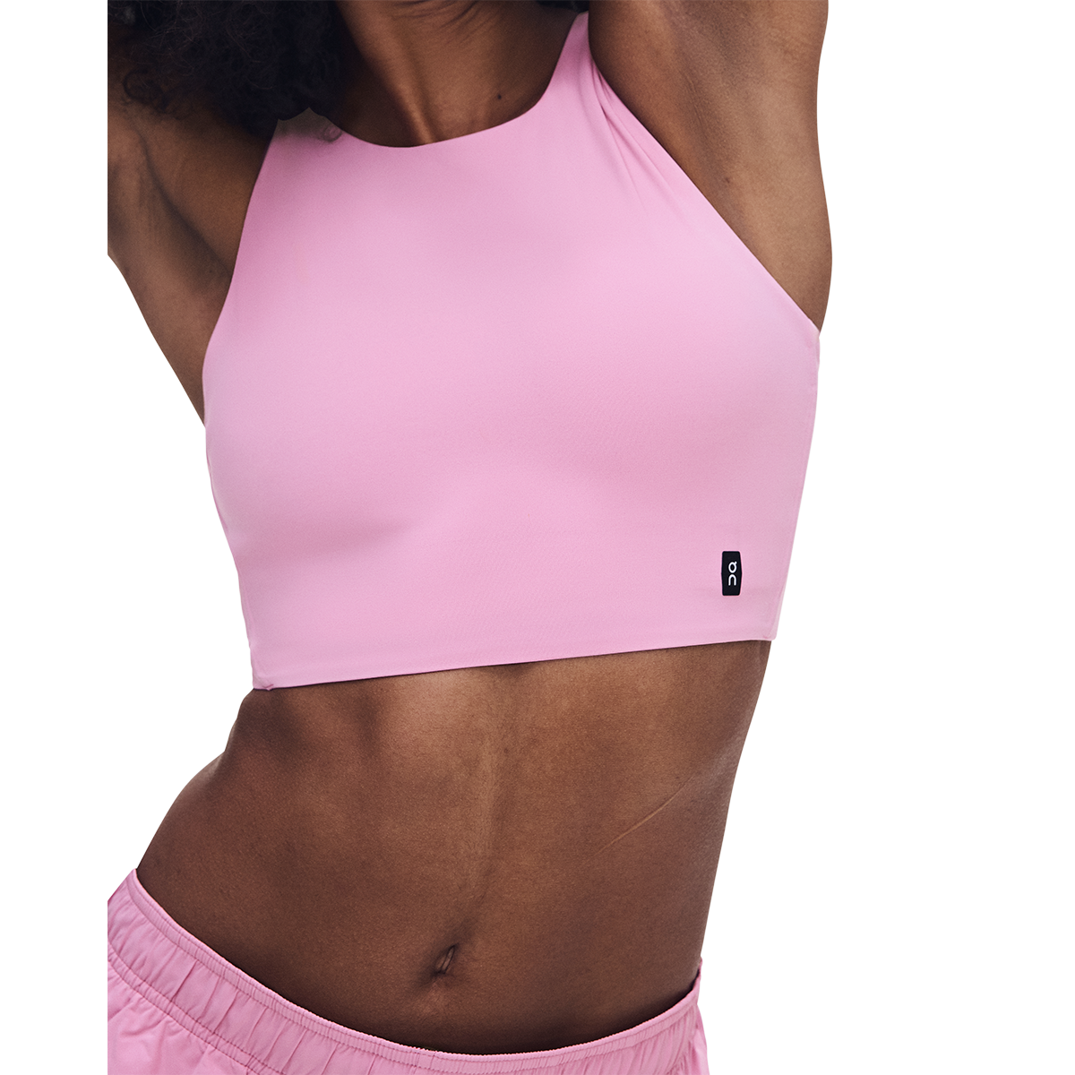 ON Core 2-in-1 Crop — Chambray — Size XSmall — Top View