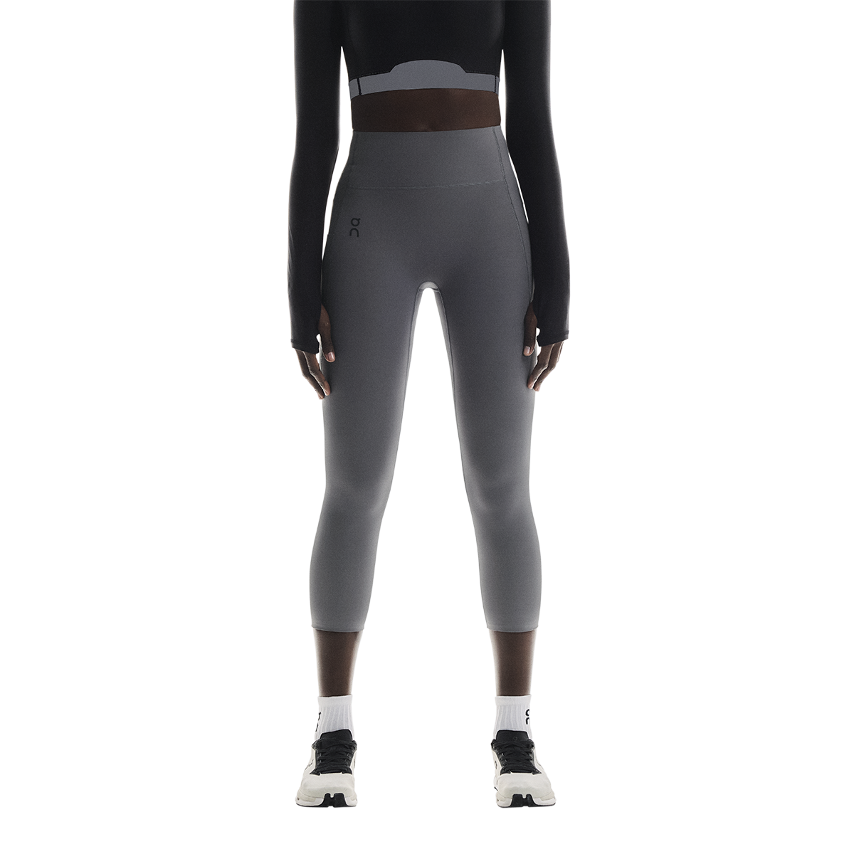 ON Studio Tights 7/8 — Black — Size XSmall — Detail View
