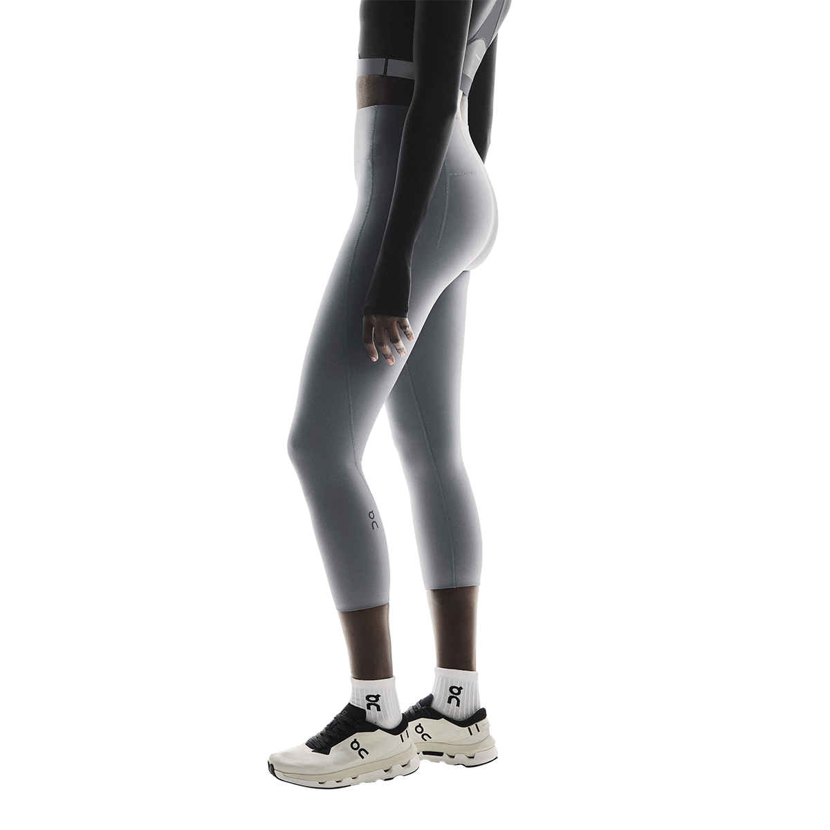 ON Studio Tights 7/8 — Black — Size XSmall — Lifestyle View