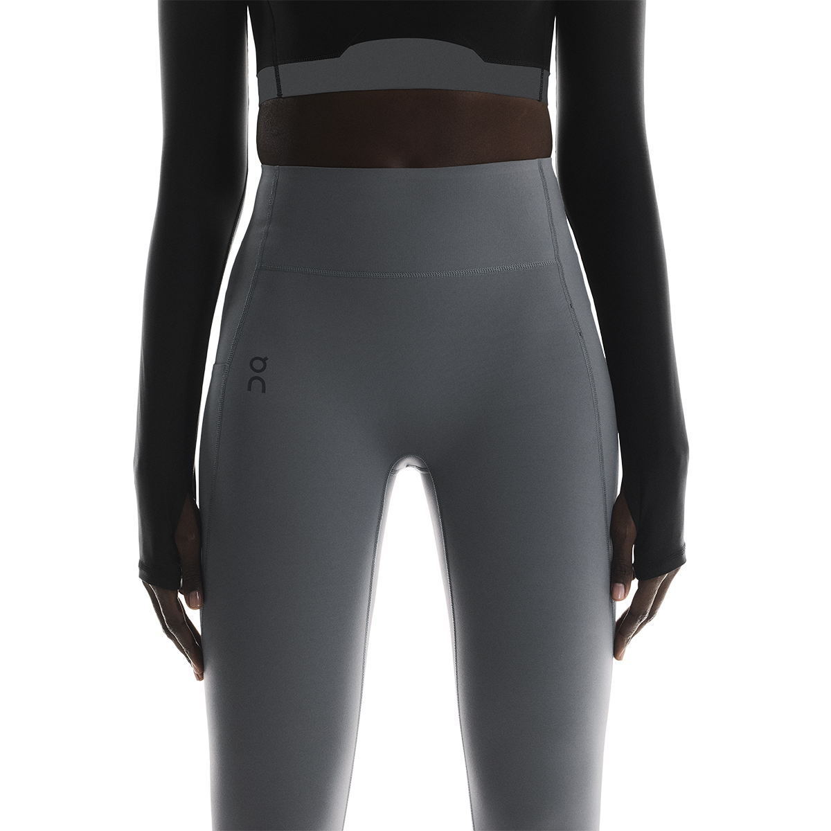 ON Studio Tights 7/8 — Black — Size XSmall — Alternate View 9