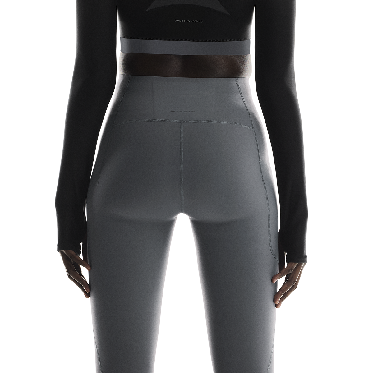 ON Studio Tights 7/8 — Black — Size XSmall — Alternate View 10