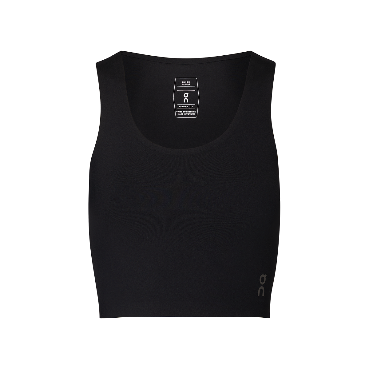 ON Studio Open Back Crop — Black — Size Large — Lifestyle View