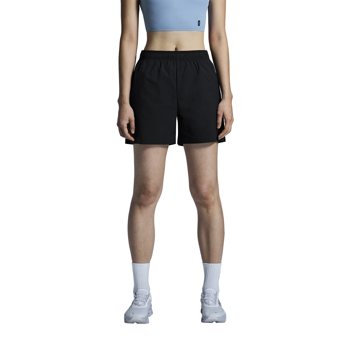 ON 5" Core Shorts — Black — Size XSmall — Side View