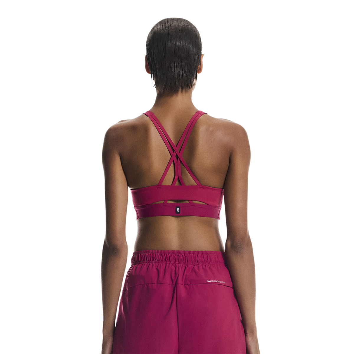 ON Studio Bra — Grenadine — Size XSmall — Back View