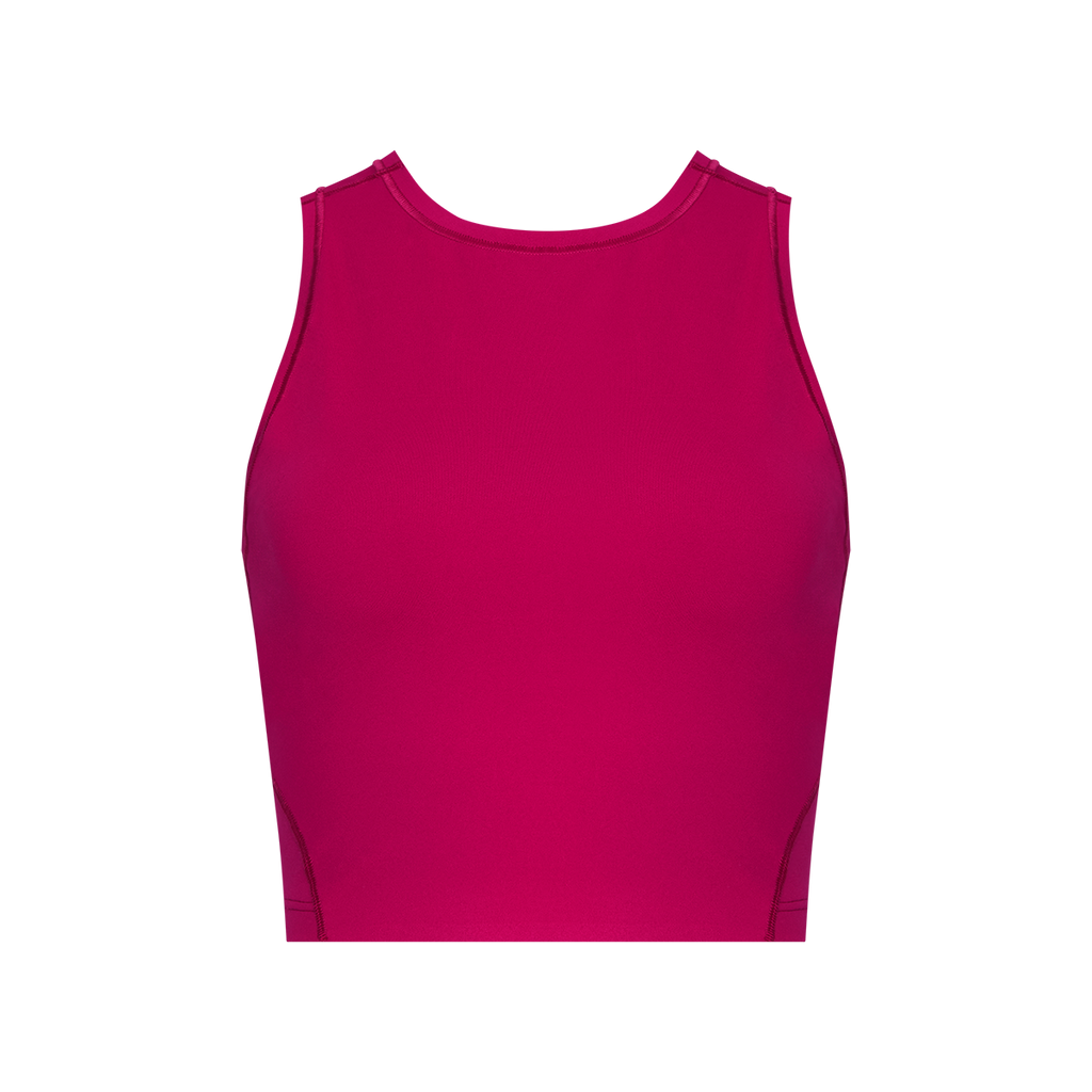 ON Studio Crop — Grenadine — Size Large — Lifestyle View
