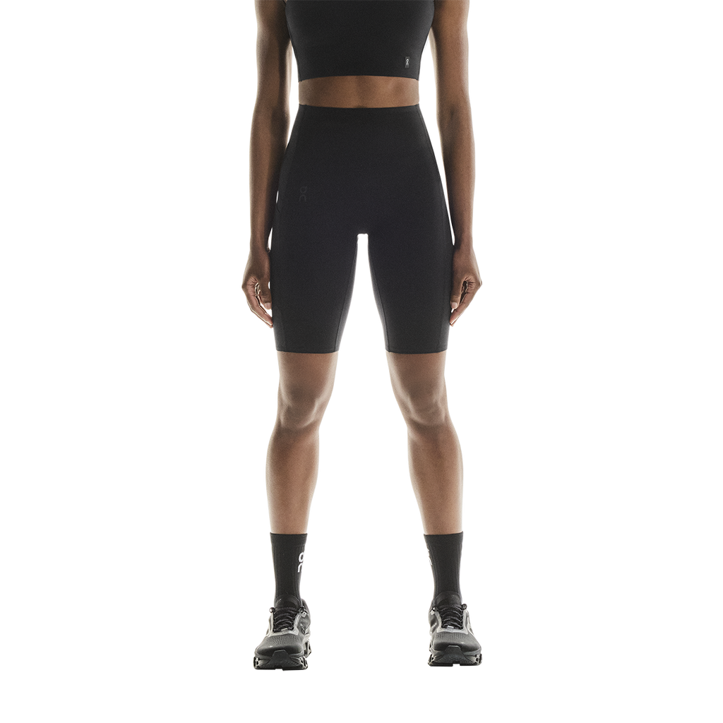 ON Studio Tights Short — Black — Size XSmall — Front View