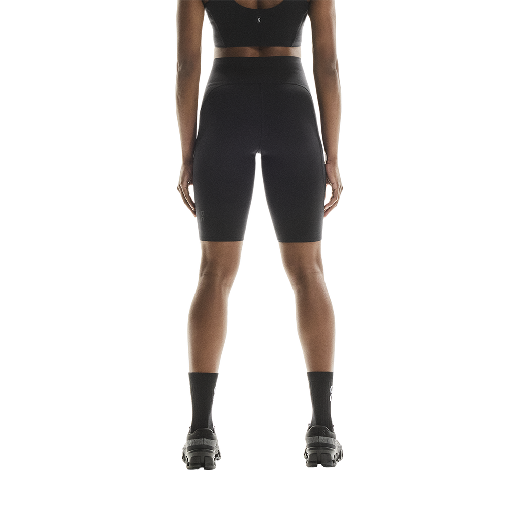 ON Studio Tights Short — Black — Size XSmall — Back View