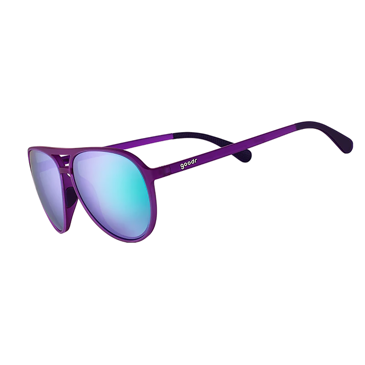 Goodr Mach G Sunglasses — It's Octopuses, Not Octopi (2026) — Size One Size — Front View