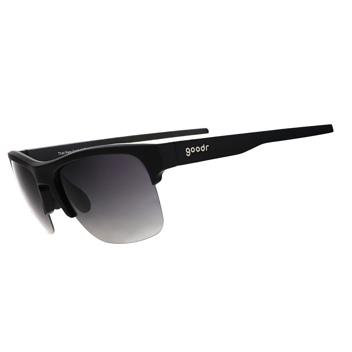 Goodr Flex G's — That New Asphalt Smell — Size One Size — Front View