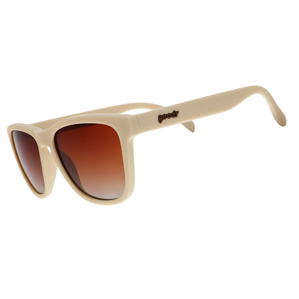 Goodr OG Running — Toasted Marshmallow Magic — Size One Size — Front View