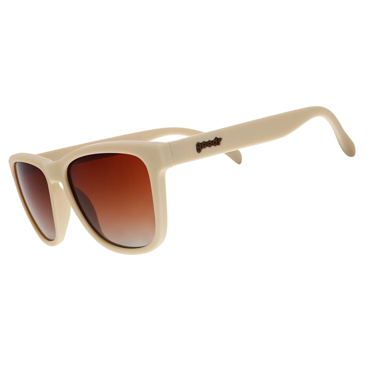 Goodr OG Running — Toasted Marshmallow Magic — Size One Size — Front View