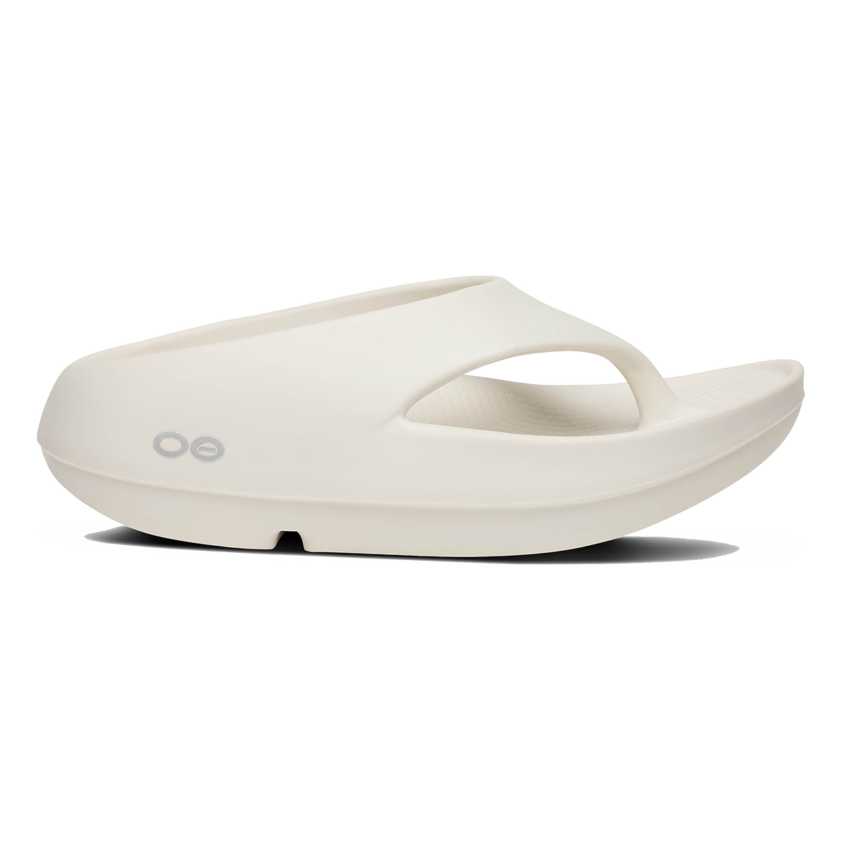 Oofos OOriginal+ Thong — Black — Size D — Width 3 M / 5 W — Detail View