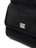 Dolce Gabbana Small Sicily Rhinestone Shoulder Bag — Same as shown — Size One Size — Detail View