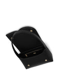 Dolce Gabbana Logo Embossed Leather Shoulder Bag — Same as shown — Size One Size — Detail View