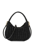 Miu Miu Mini Wander Wicker Shoulder Bag — Same as shown — Size One Size — Top View