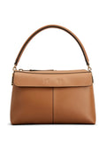 Tods Small T Case Boston Leather Shoulder Bag — Same as shown — Size One Size — Front View