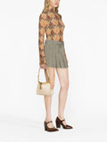 Etro Vela Leather Shoulder Bag — Same as shown — Size One Size — Side View