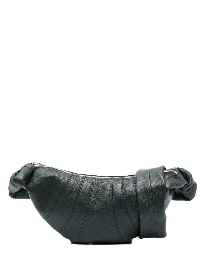 Lemaire Croissant Leather Shoulder Bag — Same as shown — Size One Size — Front View