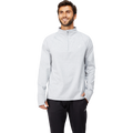 Asics Thermopolis Quarter Zip — Performance Black — Size Small — Front View