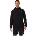 Asics Ready-Set Jacket — Performance Black — Size Small — Front View