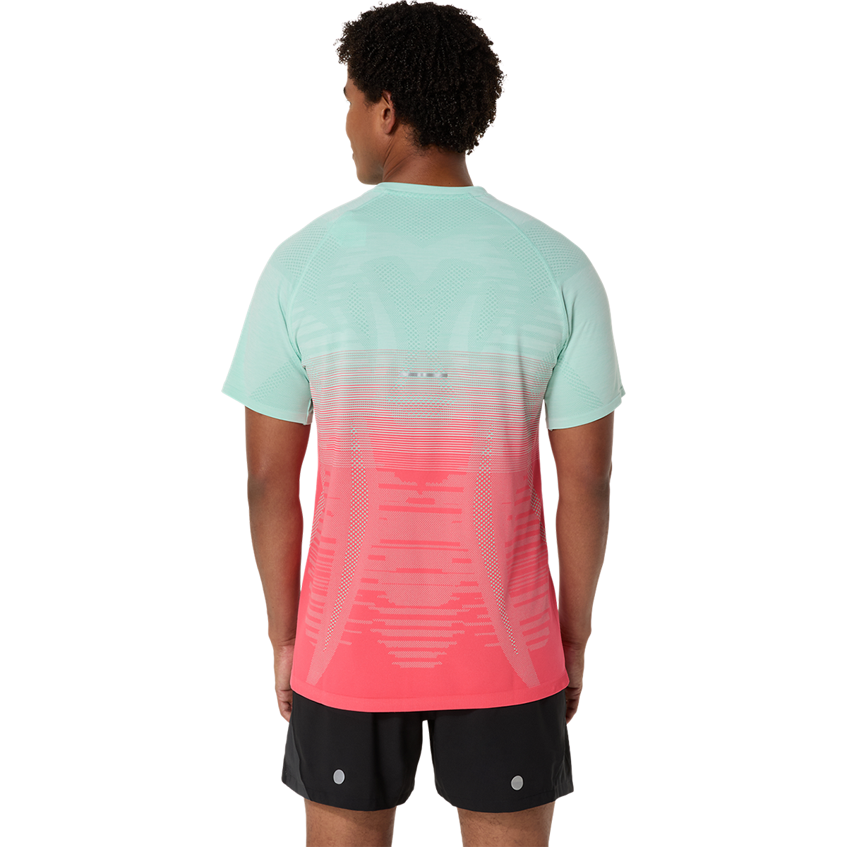 Asics Seamless Shortsleeve Tee — Light Celadon - Birch — Size Small — Alternate View 7
