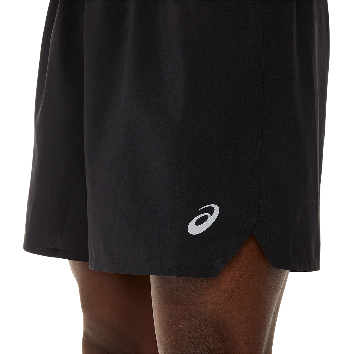 Asics Road 2-in-1 7" Short — Performance Black - Carrier Grey — Size Small — Alternate View 7