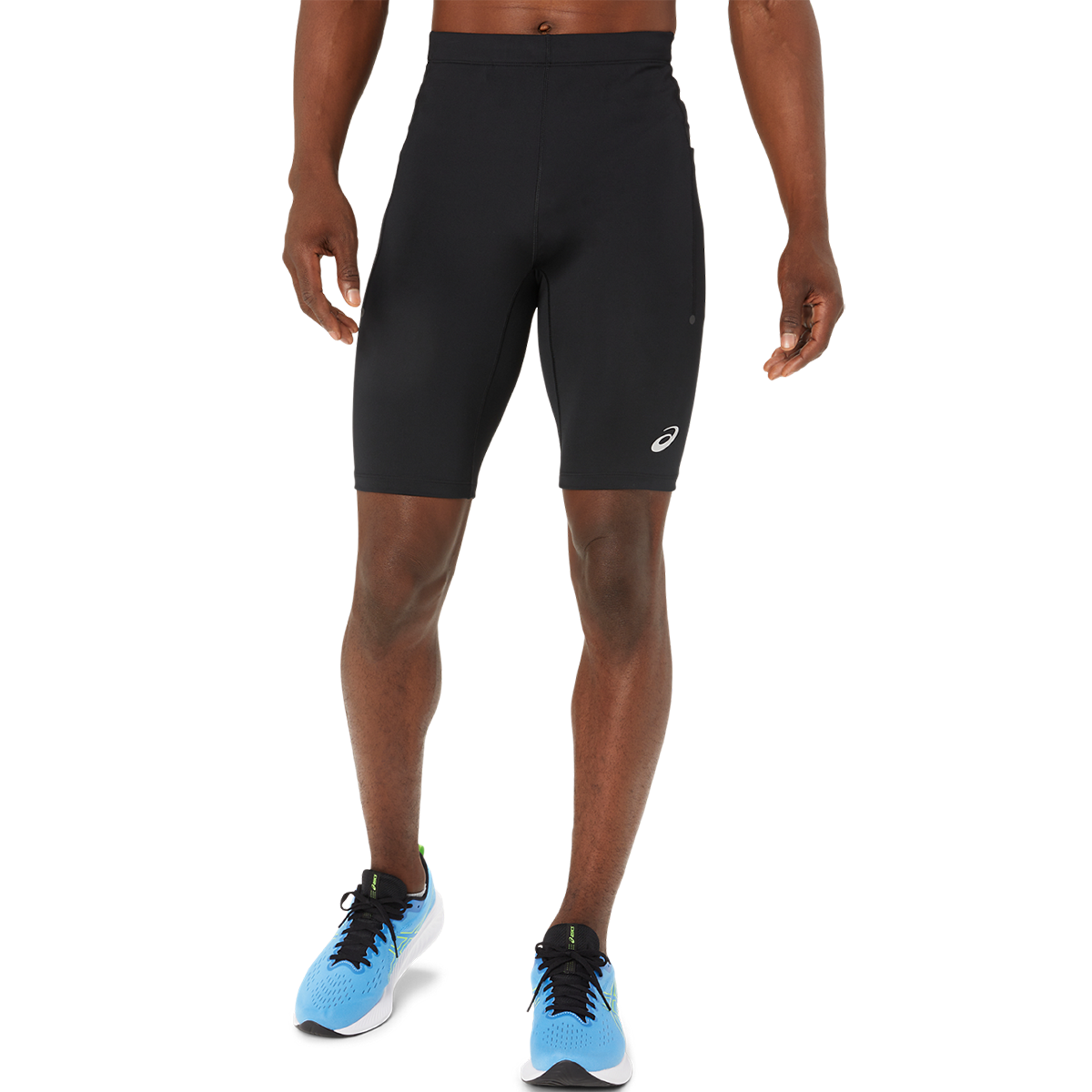 Asics Road Sprinter — Performance Black — Size Small — Front View