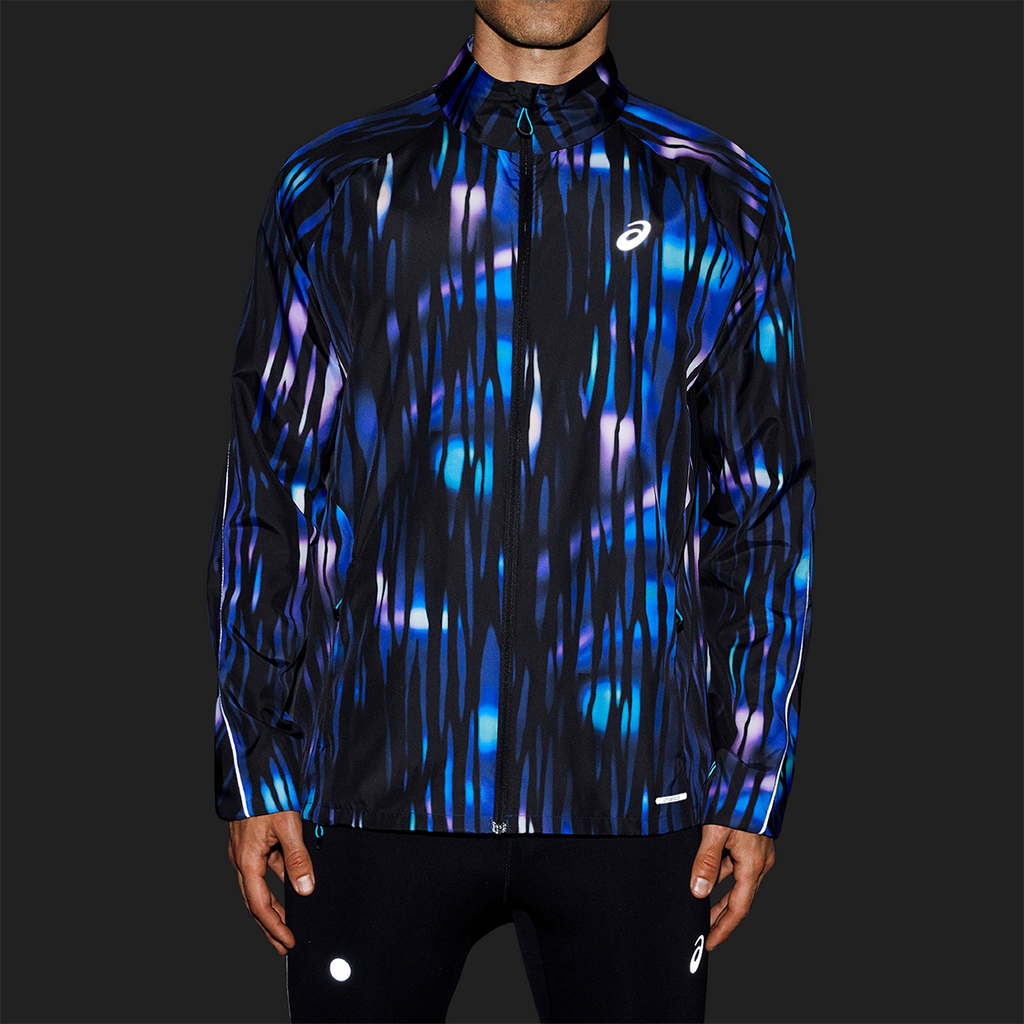 Asics Road Lite-Show Packable Jacket — Blue Expanse — Size Small — Alternate View 7