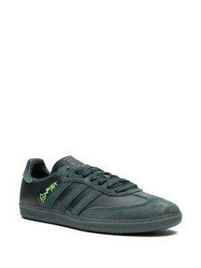 adidas X Jonah Hill Samba Sneakers — Dark Green — Size US M 5 - US W 6.5 — Detail View