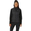 Asics Road Winter Jacket — Performance Black — Size XSmall — Front View