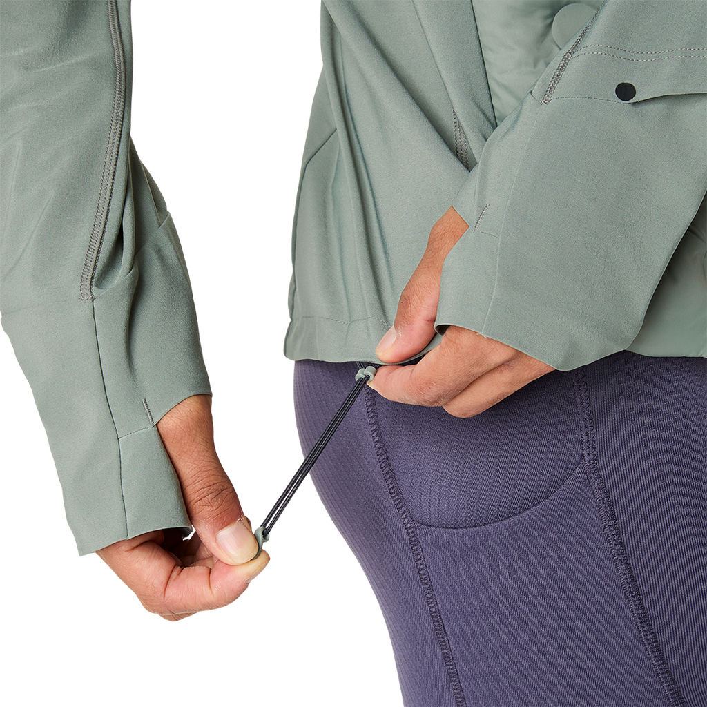Asics Road Winter Jacket — Performance Black — Size XSmall — Alternate View 17