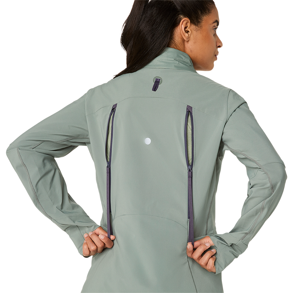 Asics Road Winter Jacket — Performance Black — Size XSmall — Alternate View 15
