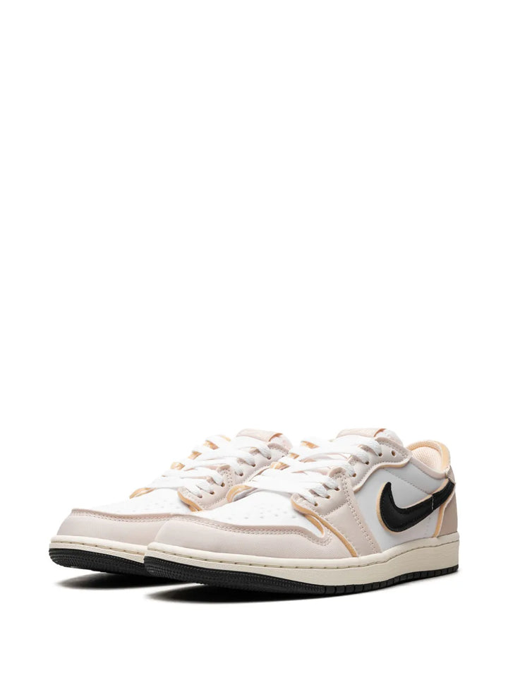 Air Jordan 1 Low Og Ex Coconut Milk Sneakers — White/Cream White — Size US M 10.5 - US W 12 — Top View