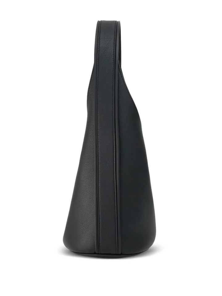 Ferragamo Medium Gancini Buckle Leather Hobo Bag — Same as shown — Size One Size — Back View