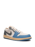 Air Jordan 1 Low Se Sneakers — Blue/Grey — Size US M 11.5 - US W 13 — Side View