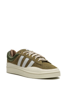 adidas X Bad Bunny Campus Light Olive Sneakers — Green — Size US M 8 - US W 9.5 — Detail View