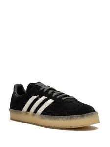 adidas X Clarks X Ronnie Fieg 8Th Street Samba Green Sneakers — Black/Green — Size US M 10 - US W 11.5 — Top View