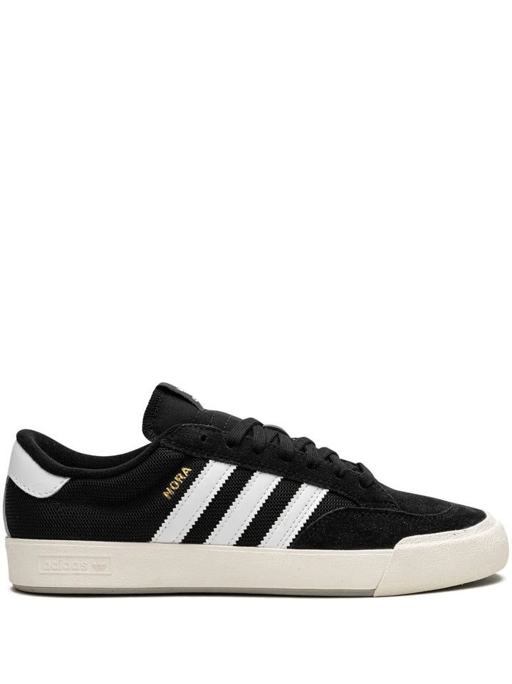 adidas Nora Black/White Sneakers — Black — Size US M 4.5 - US W 6 — Front View