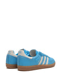 adidas X Sporty & Rich Samba Blue Rush Sneakers — Blue/Light Grey — Size US M 9 - US W 10.5 — Back View