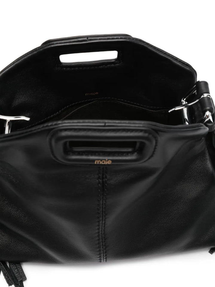 Maje Mini Miss M Leather Shoulder Bag — Same as shown — Size One Size — Detail View