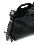 Maje Miss M Leather Shoulder Bag — Same as shown — Size One Size — Detail View