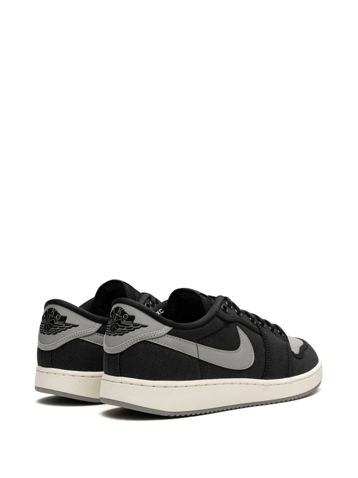 Air Jordan 1 Ko Low Shadow Sneakers — Black/Grey — Size US M 11.5 - US W 13 — Back View