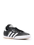 adidas Samba Super Low-Top Sneakers — Black — Size US M 7 - US W 8.5 — Side View