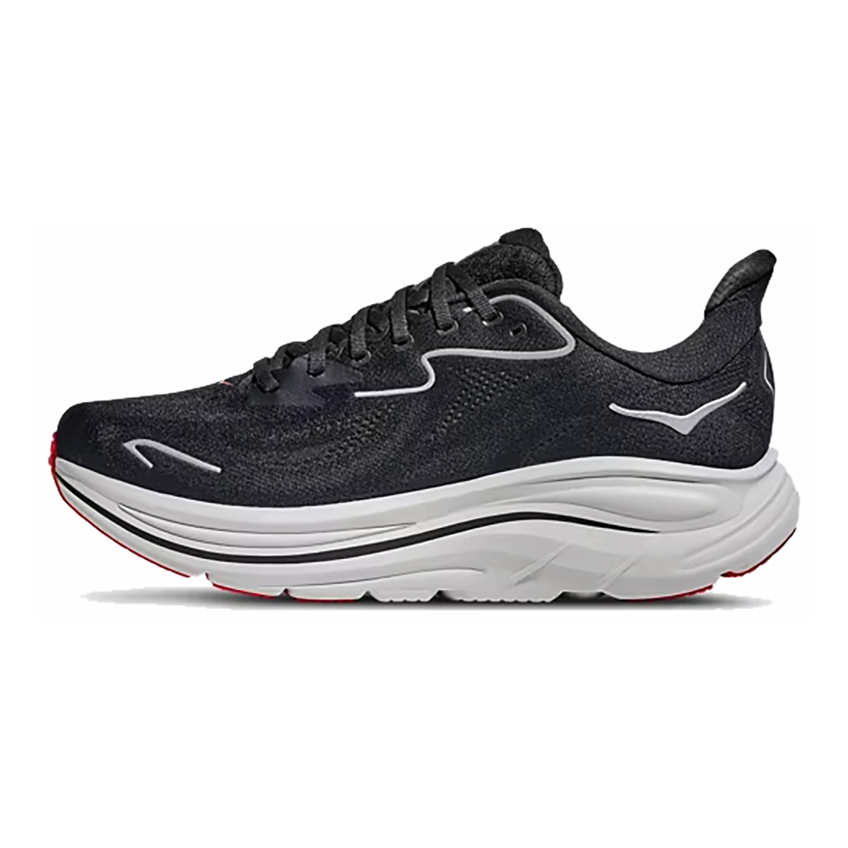 Hoka Clifton 10 — Black - White — Size D — Width 7 — Alternate View 94