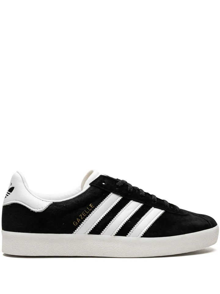 adidas Gazelle 85 Black / White Sneakers — Black — Size US M 3.5 - US W 5 — Front View