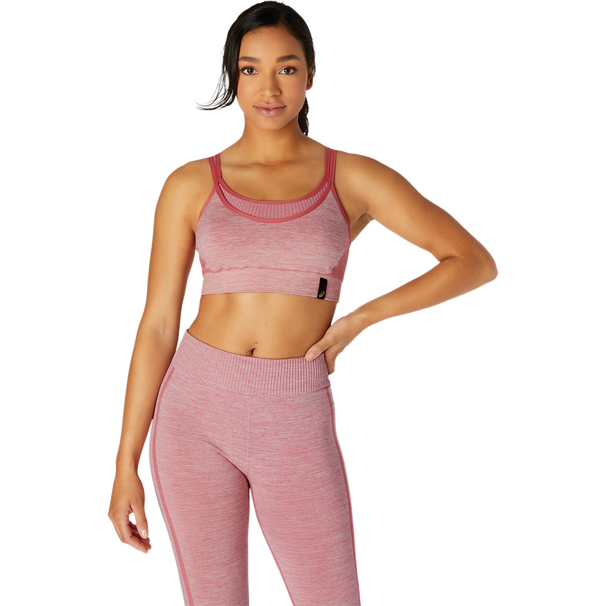 Asics Reversible Seamless Bra — Performance Black — Size Small — Alternate View 8