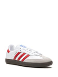 adidas Samba Og White/Red Sneakers — White/Red — Size US M 8.5 - US W 10 — Side View